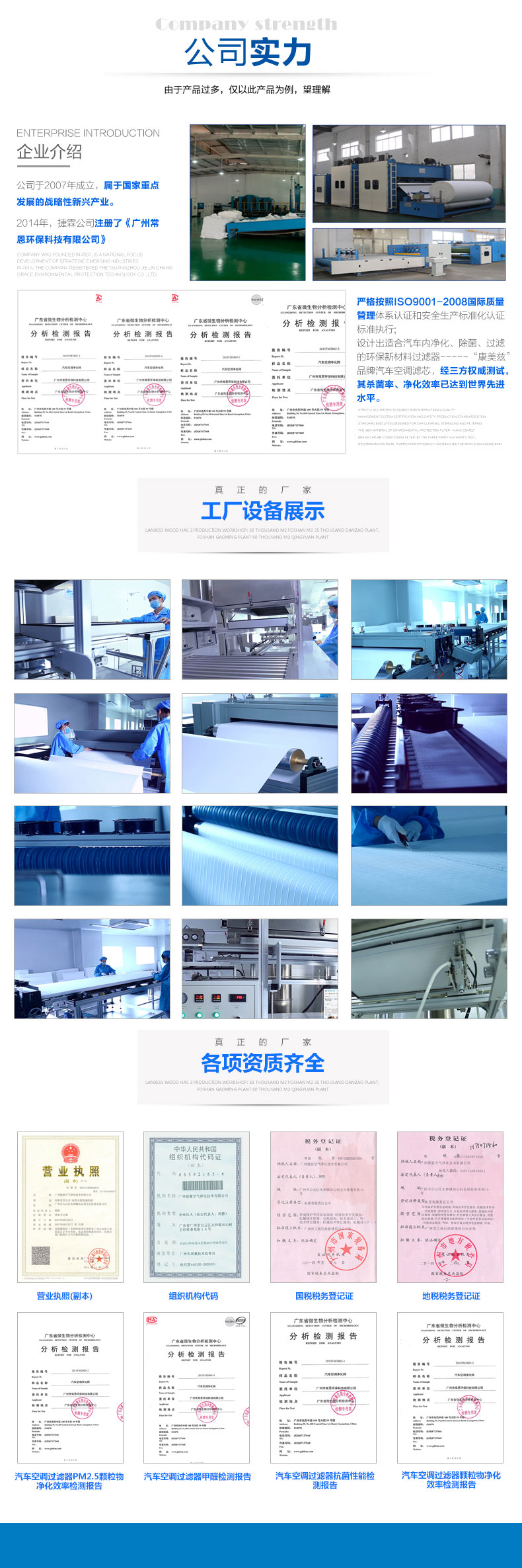 紙框HEPA空氣過濾器